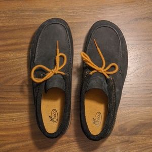 Chaco Women's Pineland MOC Moccasin, Black, 7.5